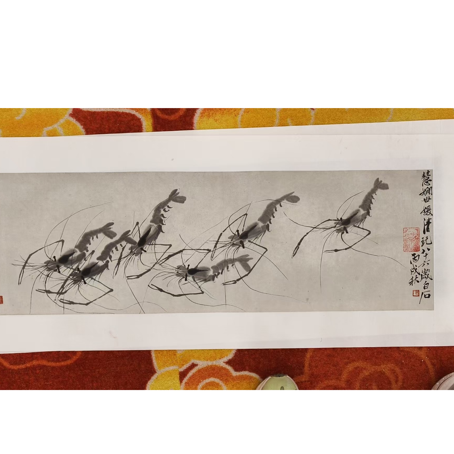 橱窗展示/齐派艺術/白石版画（复刻）