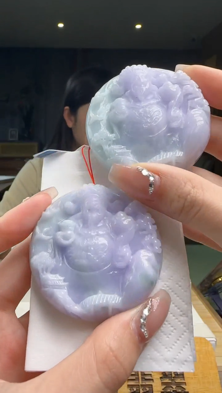 【闪购商品】翡翠吊坠(不含链)未镶嵌多样性发一CC@@960Q1J09265