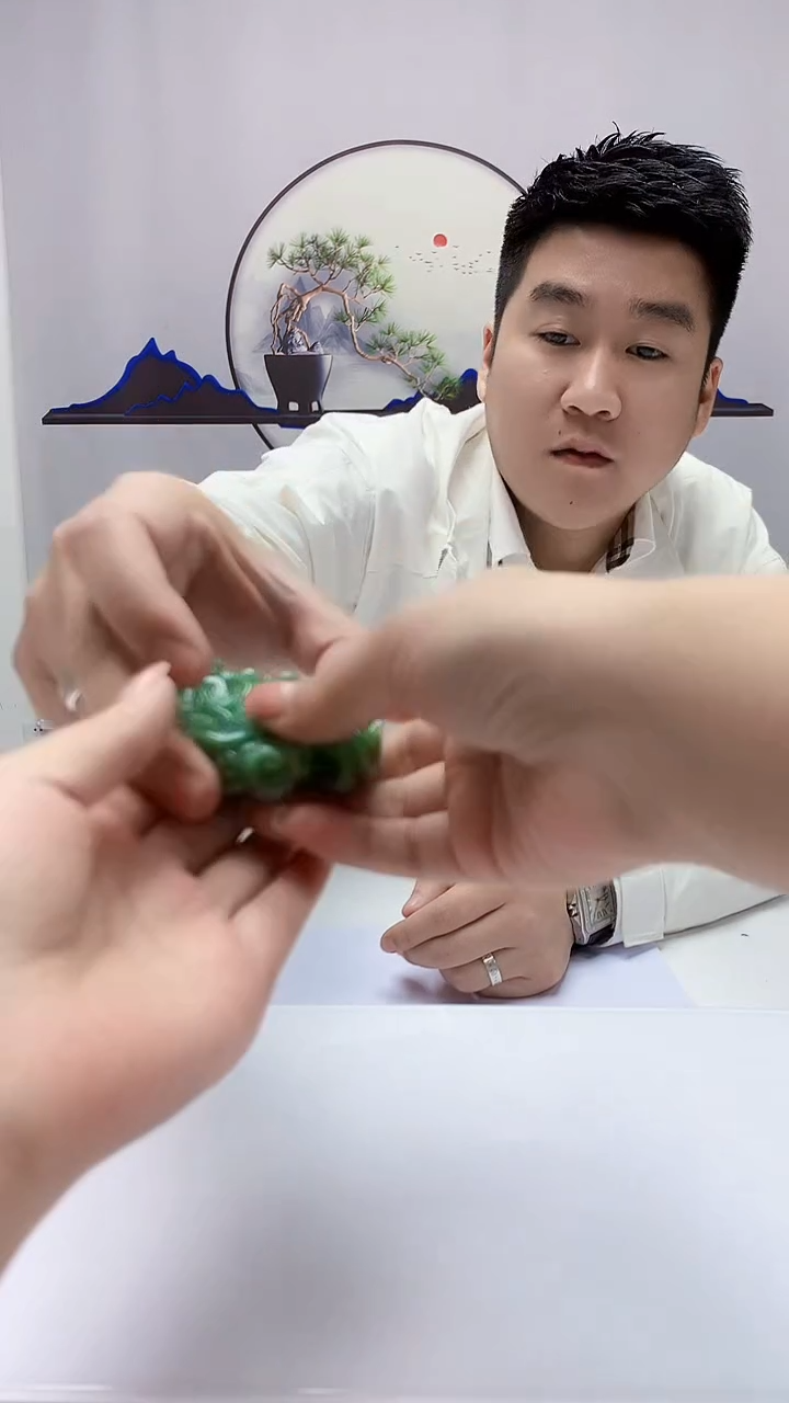 【闪购商品】定制翡翠未镶嵌5028ms-毛货