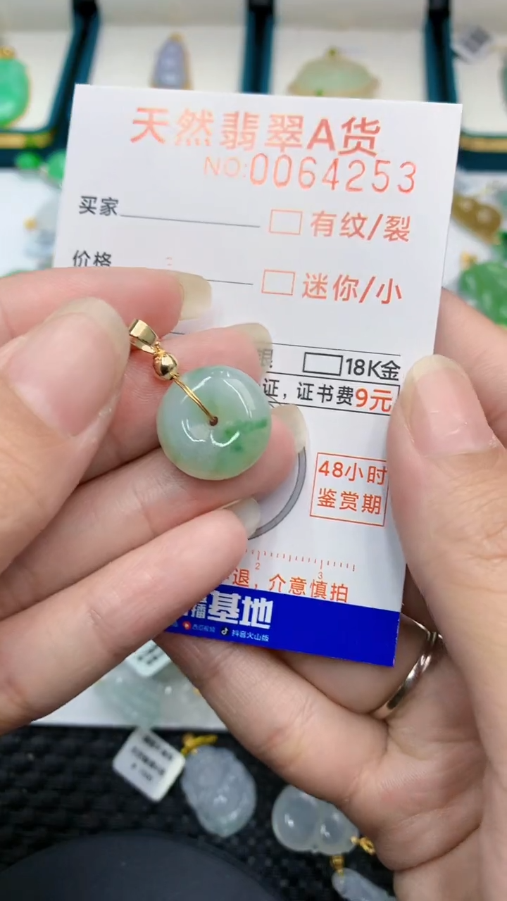 【闪购商品】翡翠颈饰未镶嵌            8