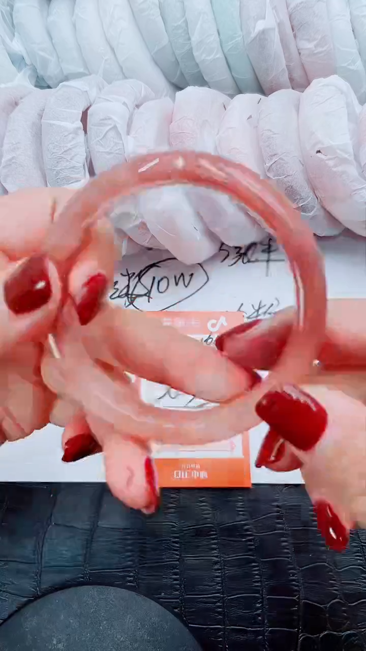 【闪购商品】石英质玉手镯未镶嵌S164-58-59