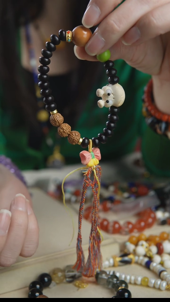 【闪购商品】乌木类无事牌手串