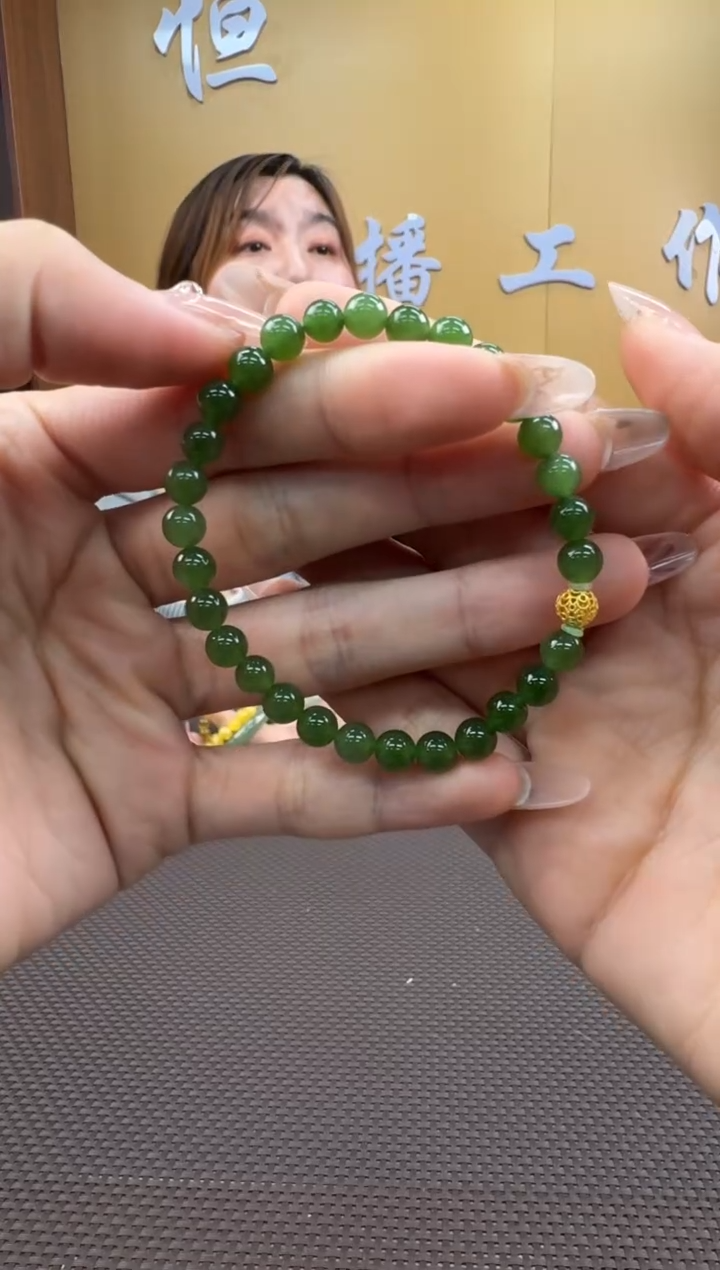 【闪购商品】和田玉手串未镶嵌5-6多样性，发一