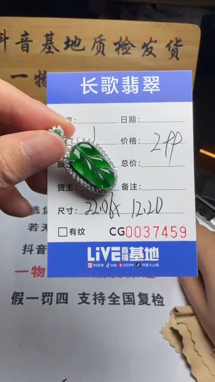 【闪购商品】翡翠颈饰银S925镶嵌00007459