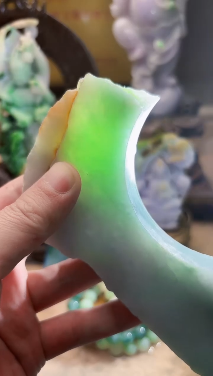 未镶嵌挂件翡翠A货张麦9479