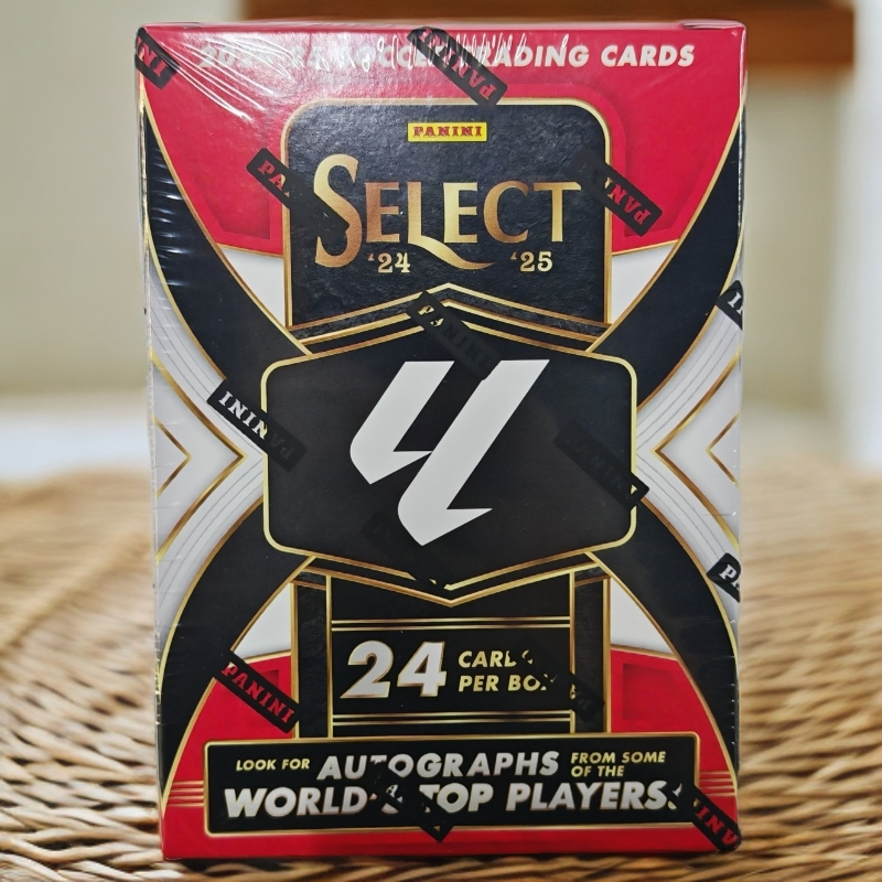 Panini【盲盒】2024-25 西甲 Select 手雷 足球 球星卡【拆盒/拆包】
