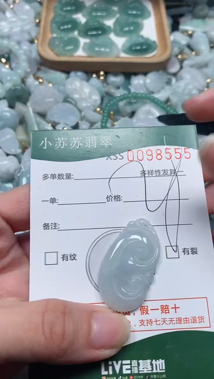 【闪购商品】翡翠颈饰未镶嵌闪购商品0098555