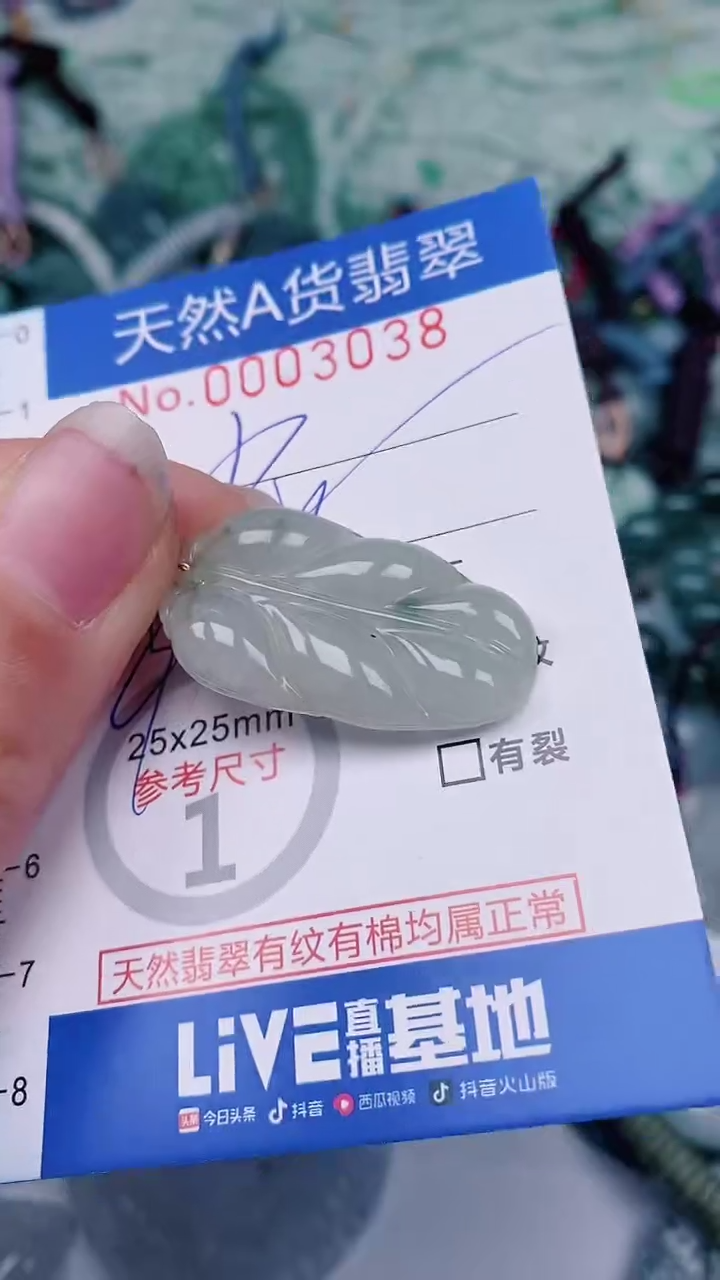 【闪购商品】翡翠颈饰未镶嵌00003038