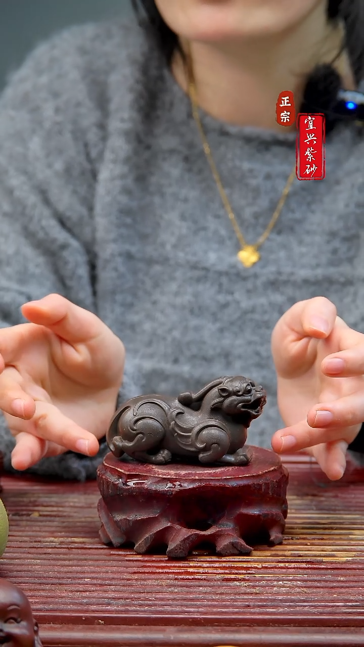 紫砂宜兴紫砂茶宠摆件