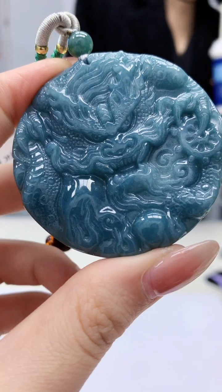 【闪购商品】定制翡翠未镶嵌3123jw-毛货挂件102