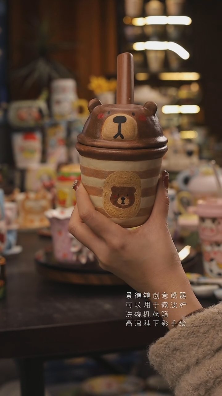 景德镇釉下彩绘设计师款式陶瓷