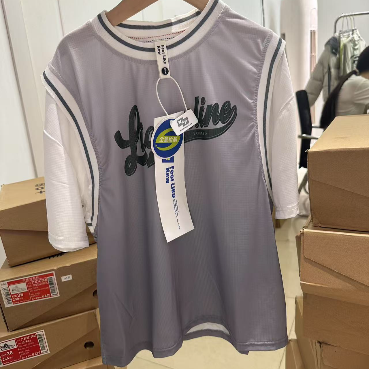 20606高端专享夏季NF短袖灰色