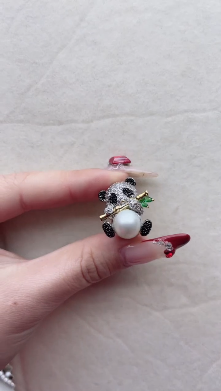 【闪购商品】海水珍珠胸针未镶嵌Y4