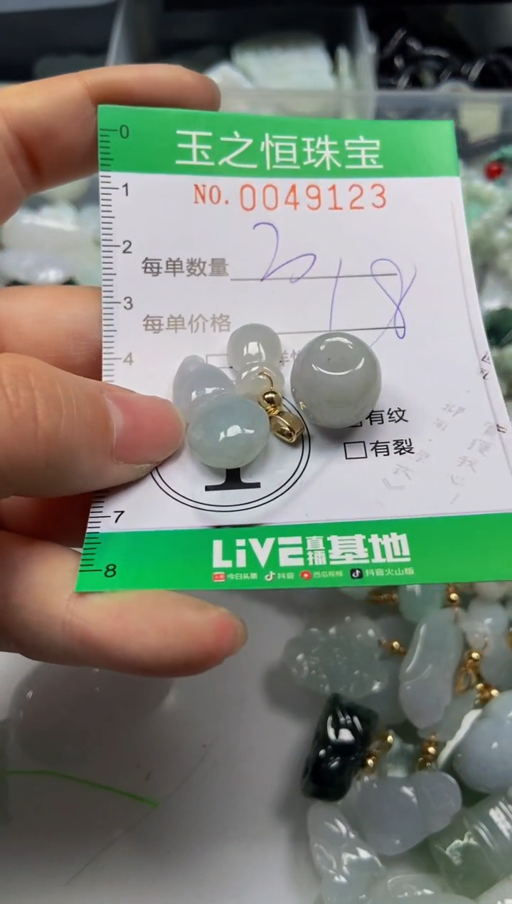 【闪购商品】翡翠颈饰未镶嵌闪购0049123