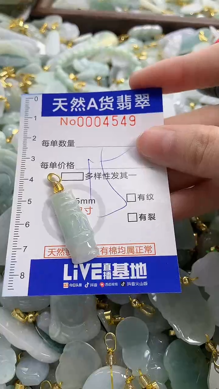颈饰未镶嵌翡翠天然A货翡翠