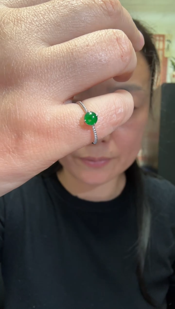 颈饰银S925镶嵌翡翠00008344