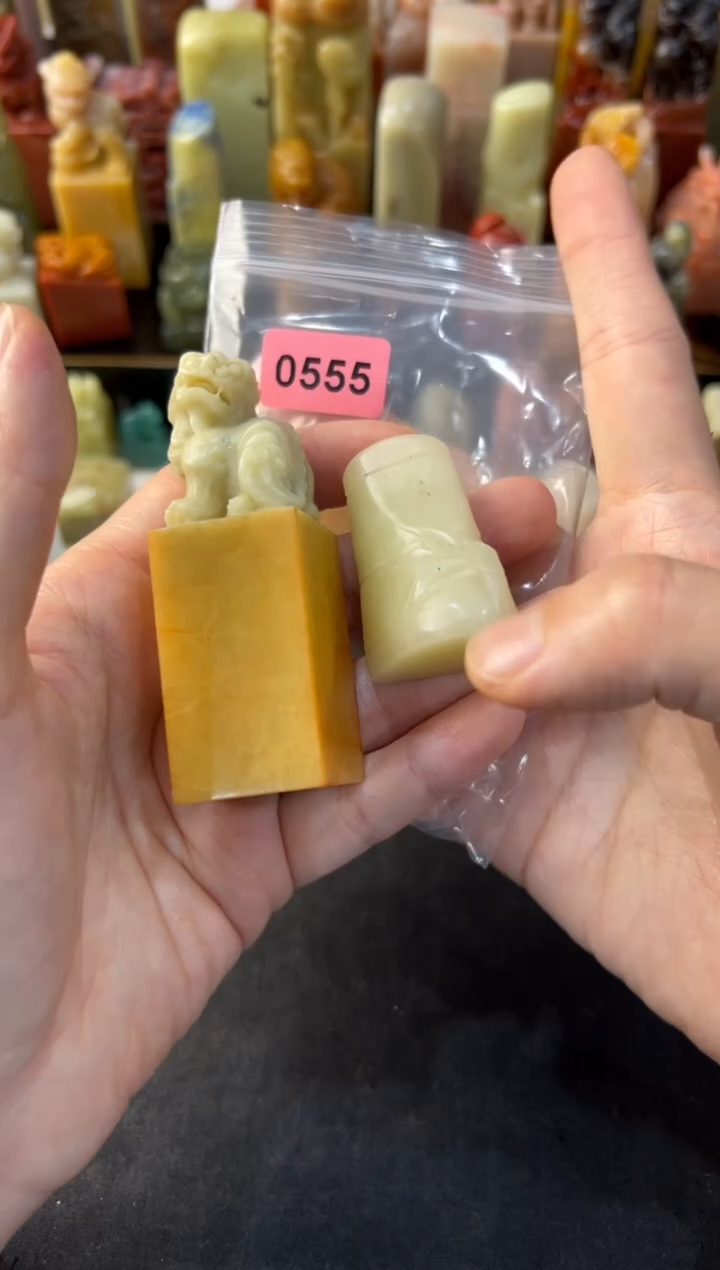 【闪购商品】青田石印石编号编号0555
