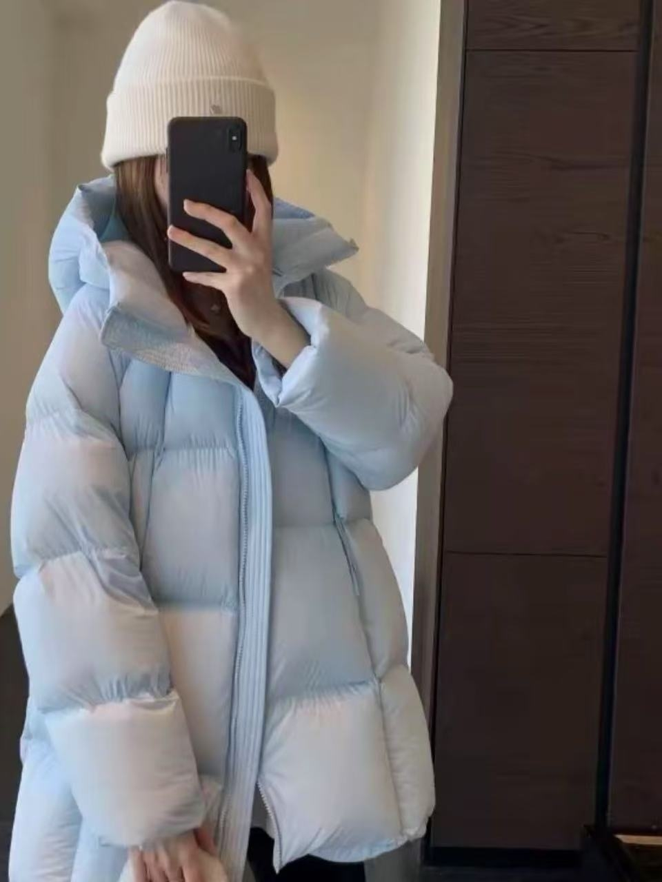 [现货.带运费险]新款宽松贝贝中长款羽绒服TT11