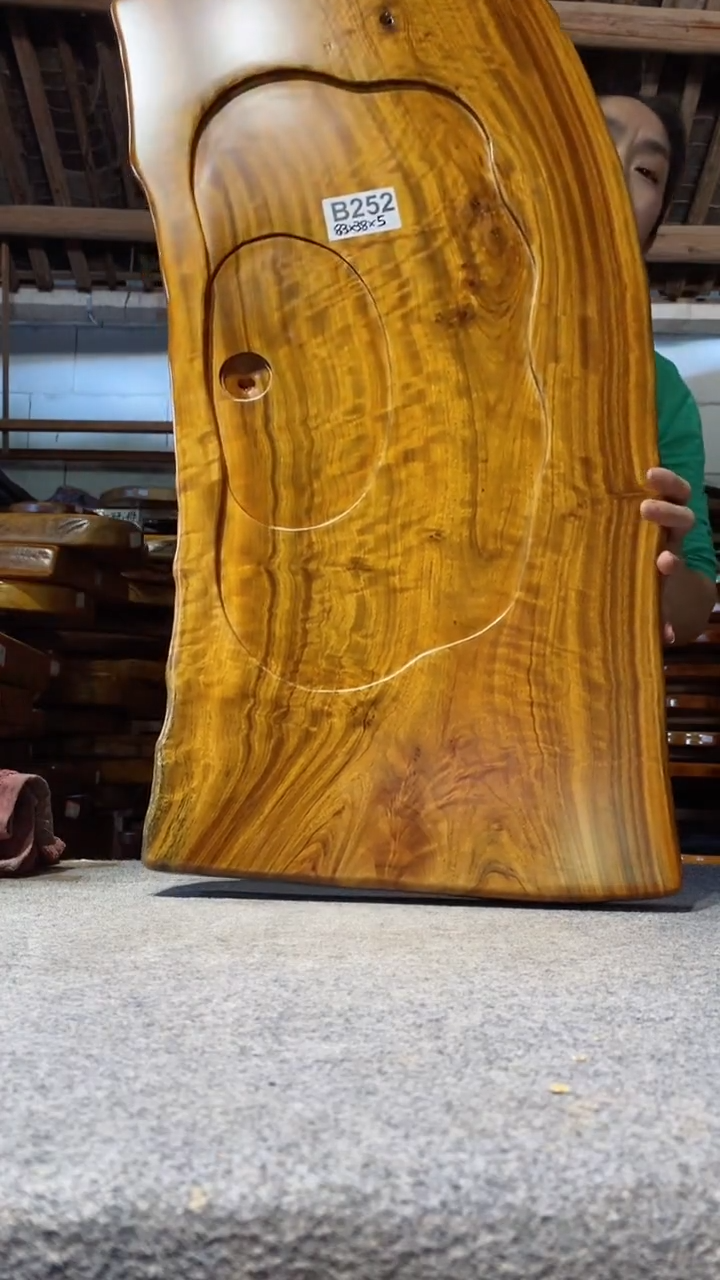 实木茶盘 一物一拍（不含配件）