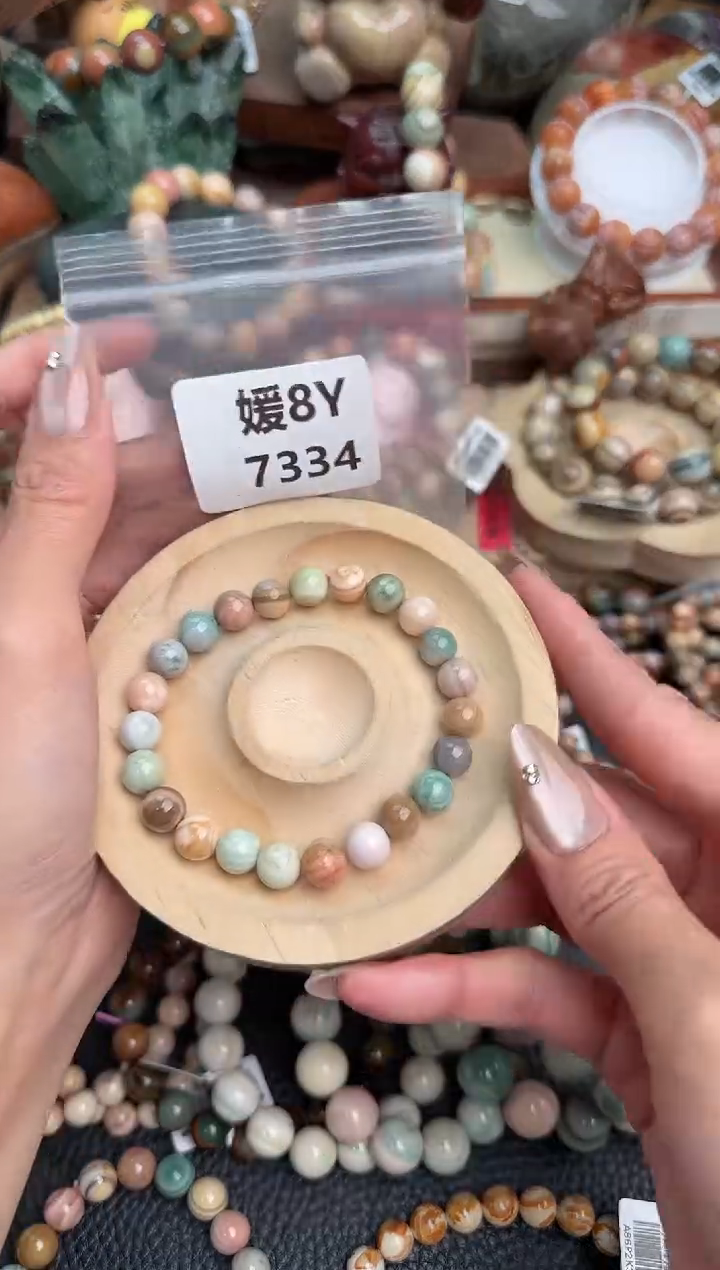 【闪购商品】石英质玉手链未镶嵌8Y7334