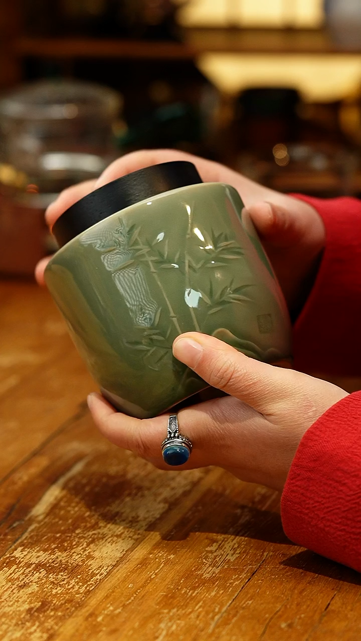 【闪购商品】MG/竹报平安茶叶罐/小号