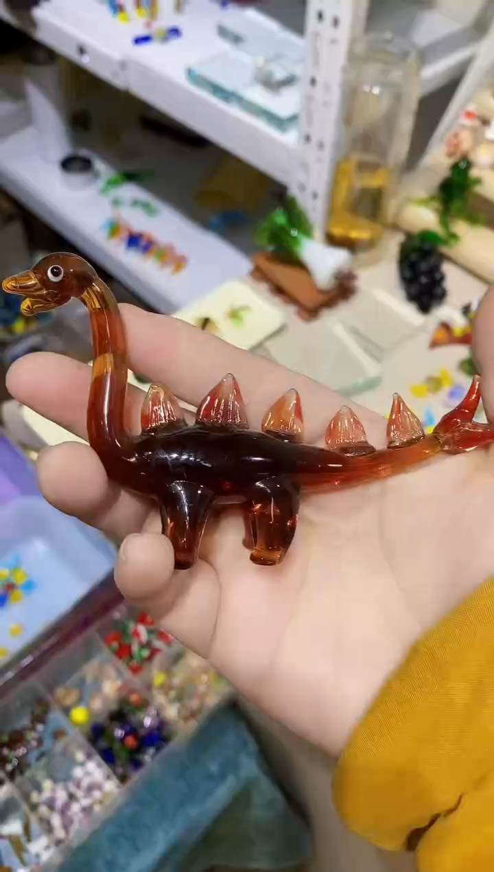 【闪购商品】琉璃手工艺品恐龙