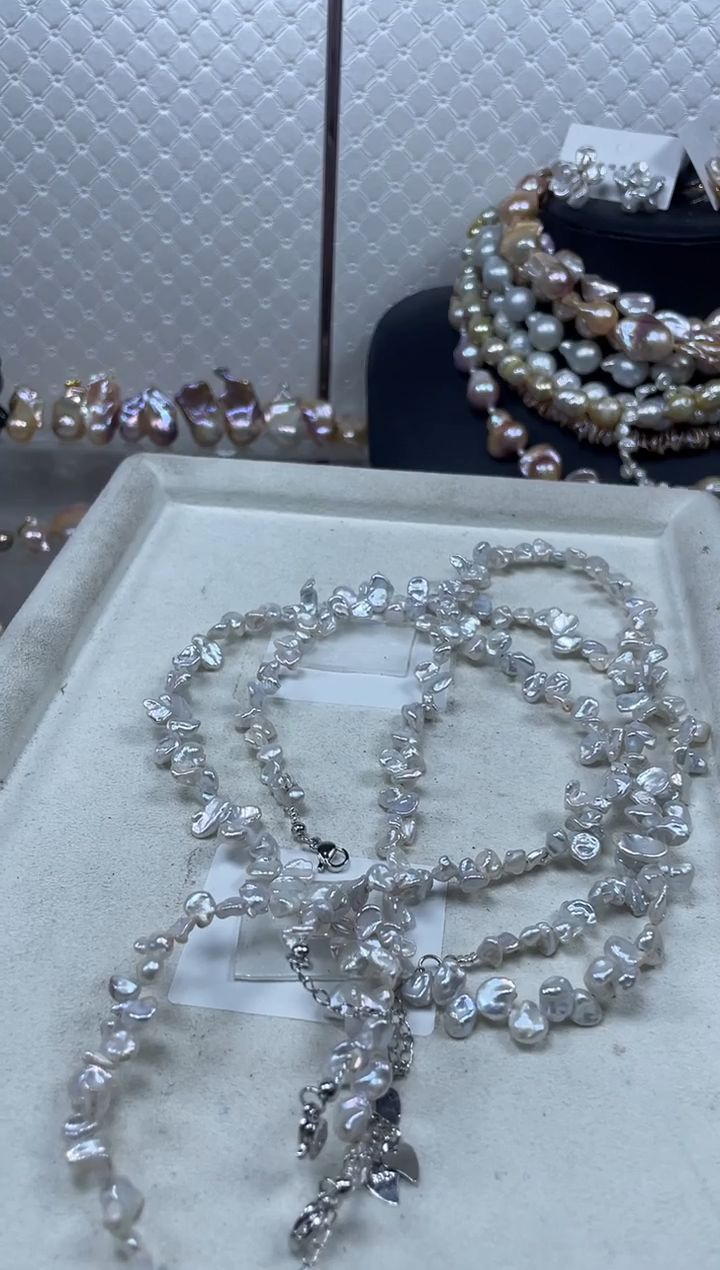 未镶嵌项链淡水珍珠【纯恬珍珠】（多样性发货发一）