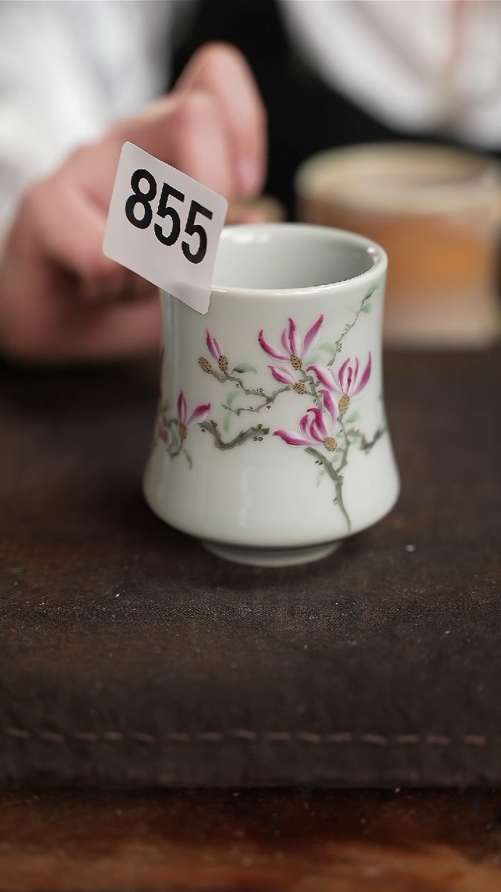 【闪购商品】杯855等烟雨陶瓷手作主人杯