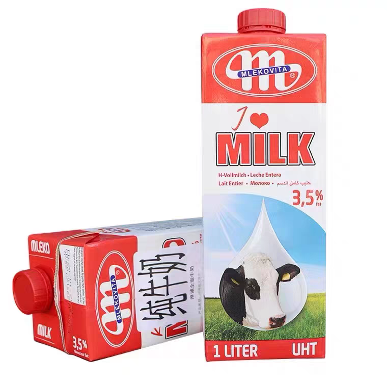 妙可维全脂牛奶1L