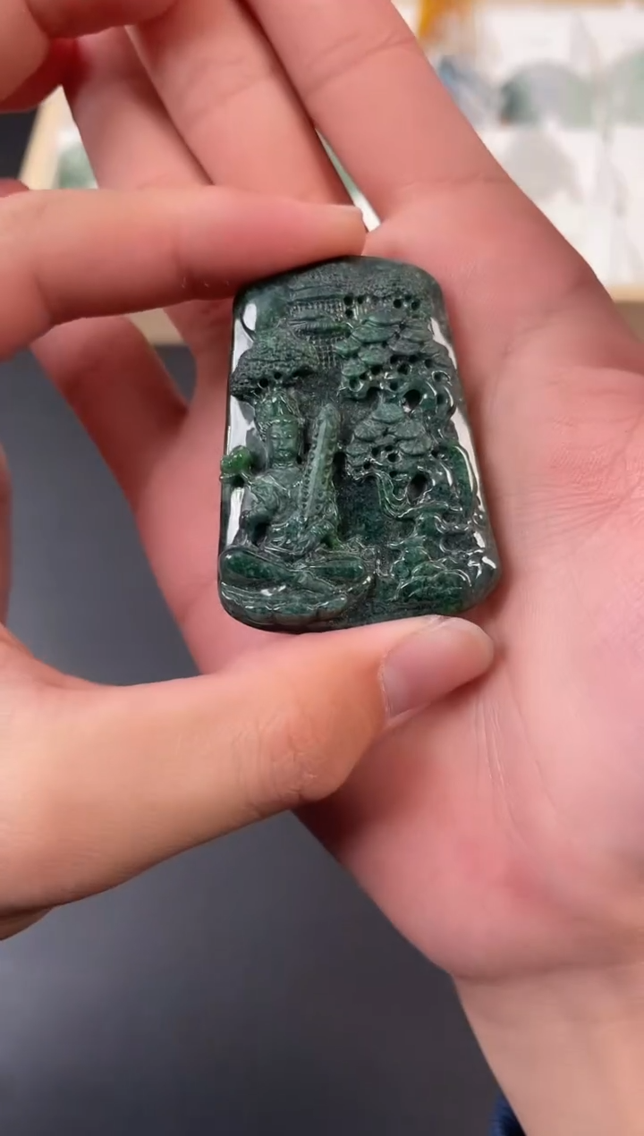 【闪购商品】翡翠颈饰未镶嵌翡翠吊坠YP-069