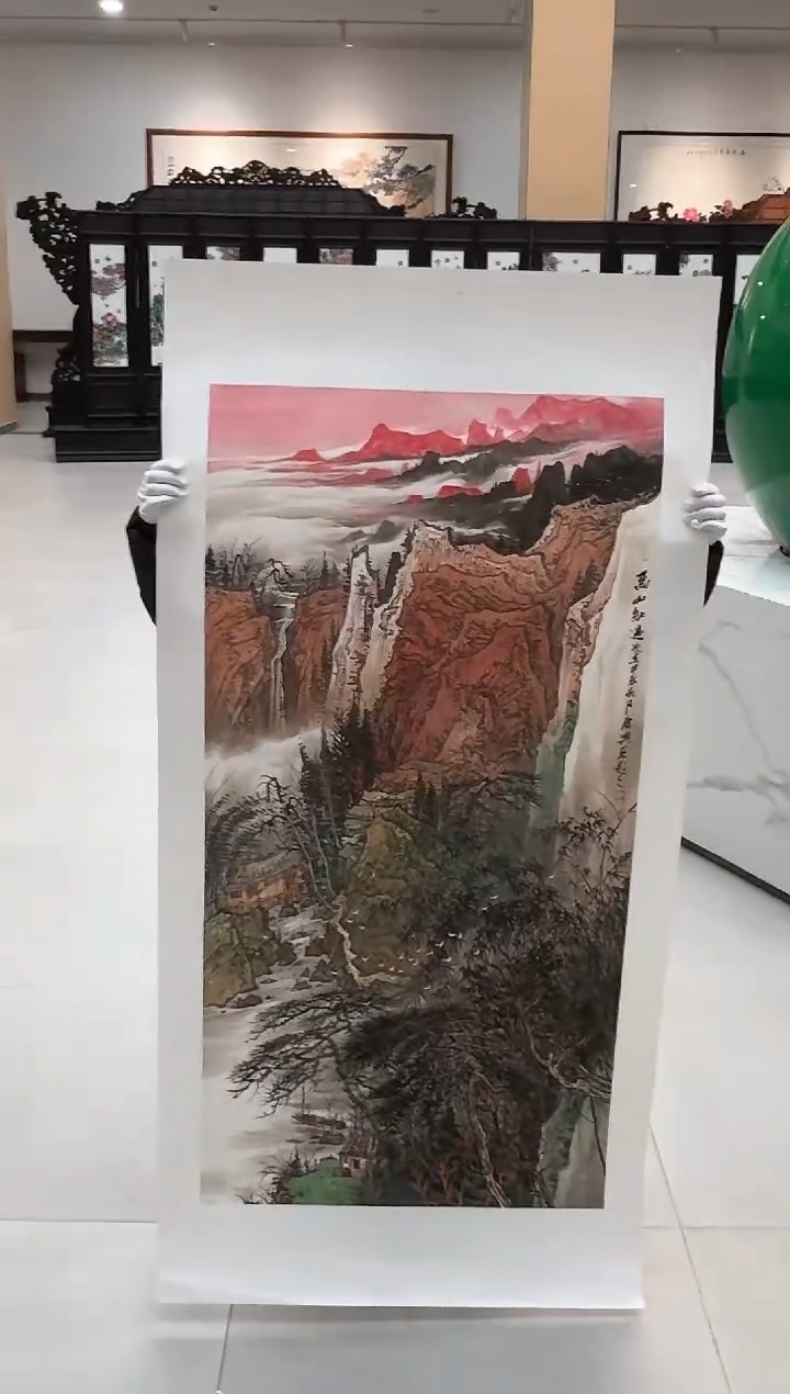 【闪购商品】国画73 赵隆轩艺术馆李庆兴老师书里原作送书