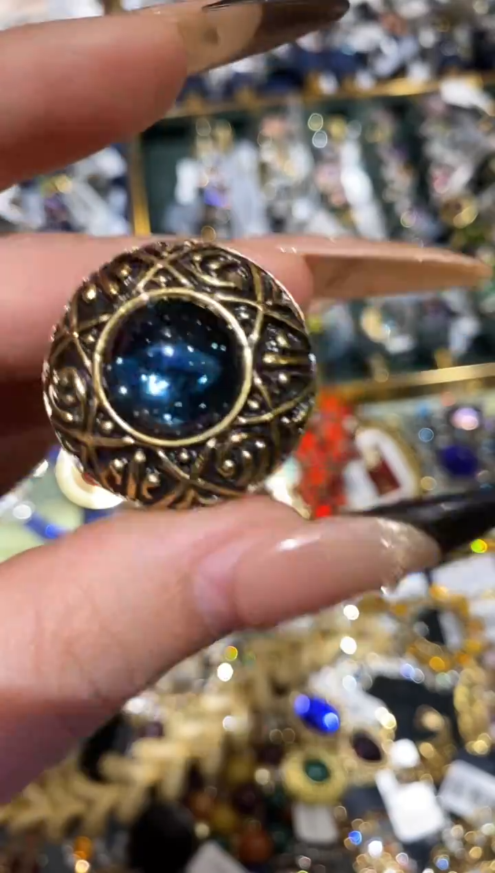 纯铜合金琉璃楚楚珠宝中古甄选不退换