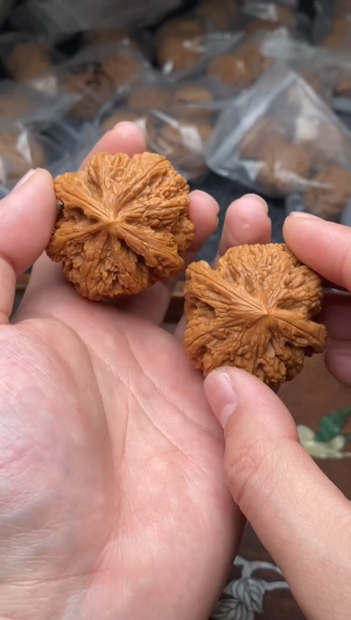 【闪购商品】文玩核桃把件G91号45尺粗筋