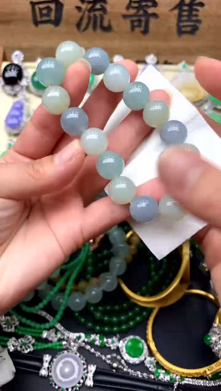 【闪购商品】翡翠手串未镶嵌342-中国好珍宝