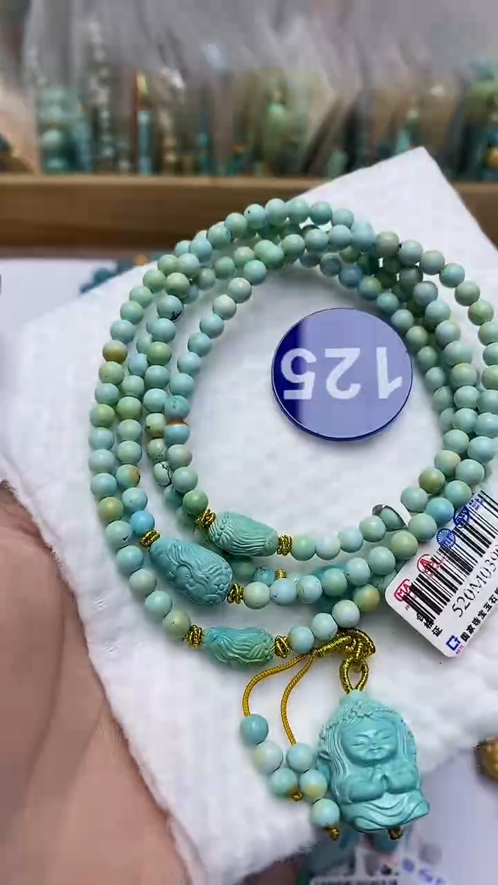 【闪购商品】绿松石项链未镶嵌125