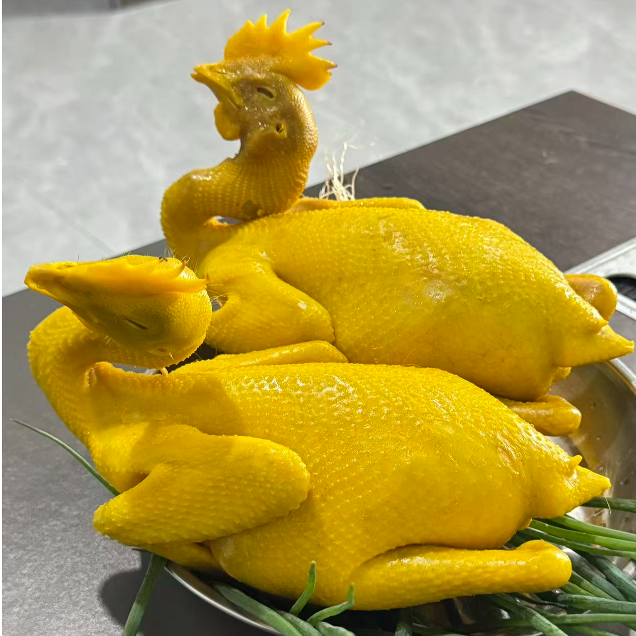 果园鸡200天（买一送一到手两只1400g）传统古法客家盐焗鸡咸香熟食