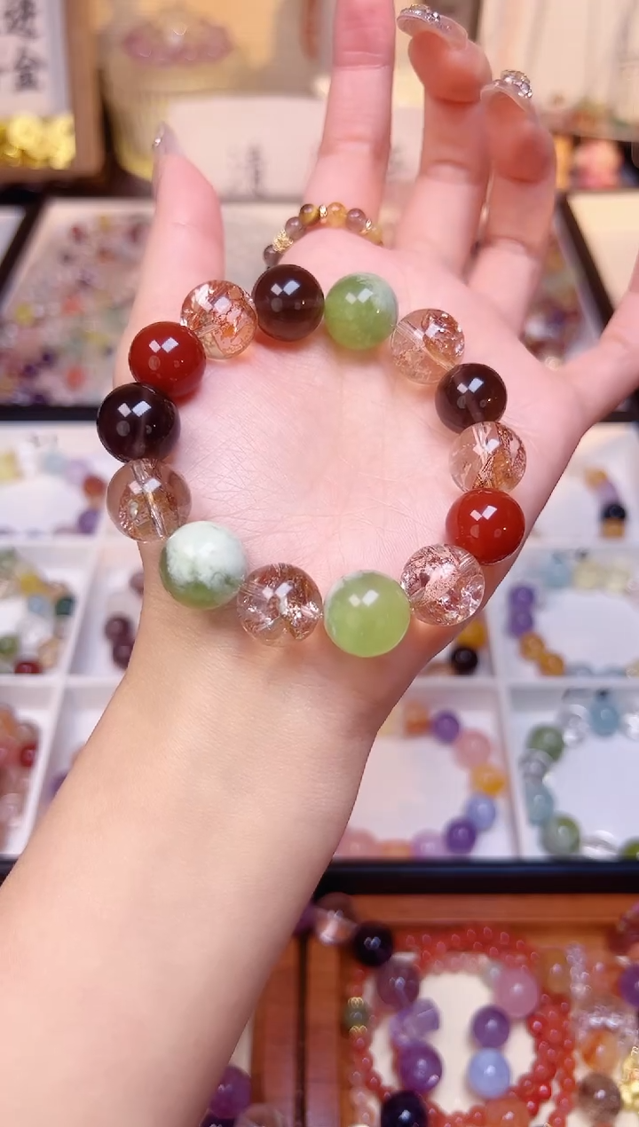 未镶嵌手串水晶楼兰