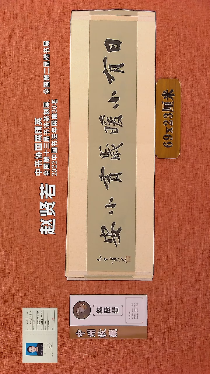 【闪购商品】书法92        赵贤若老师书法作品