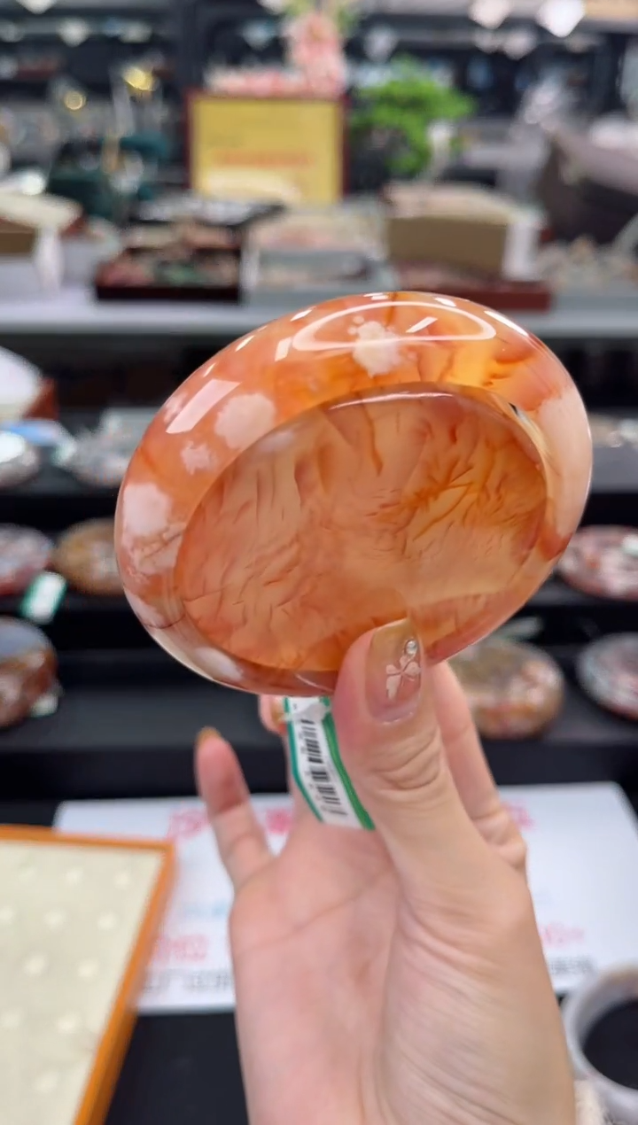 【闪购商品】石英质玉手镯未镶嵌61圈口（赠品镯心）2S9353