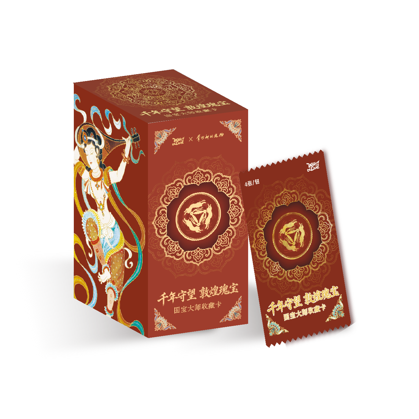 新人体验【YOUCARDx常沙娜的礼物】敦煌系列收藏卡盲盒代拆