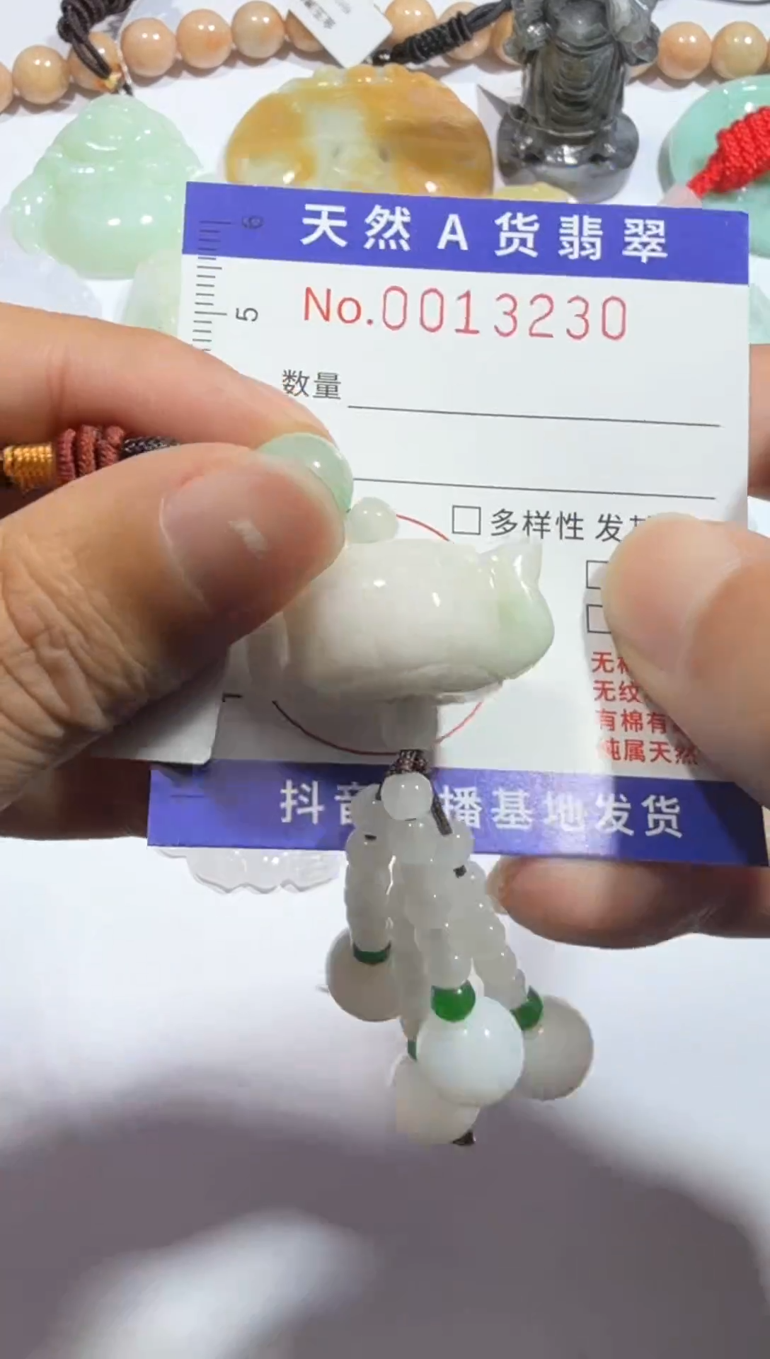 【闪购商品】翡翠颈饰未镶嵌00013130