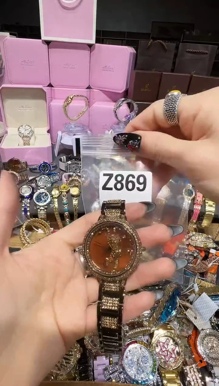 石英机芯不锈钢不锈钢直播定闪专用