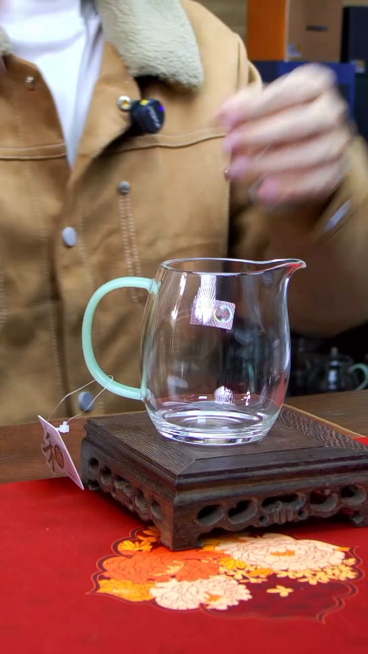 【闪购商品】禾器 澄然茶海 浅玉色