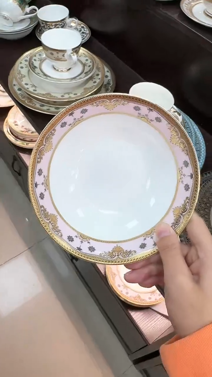 【闪购商品】瓷片6寸水果碗3个微瑕  福利价