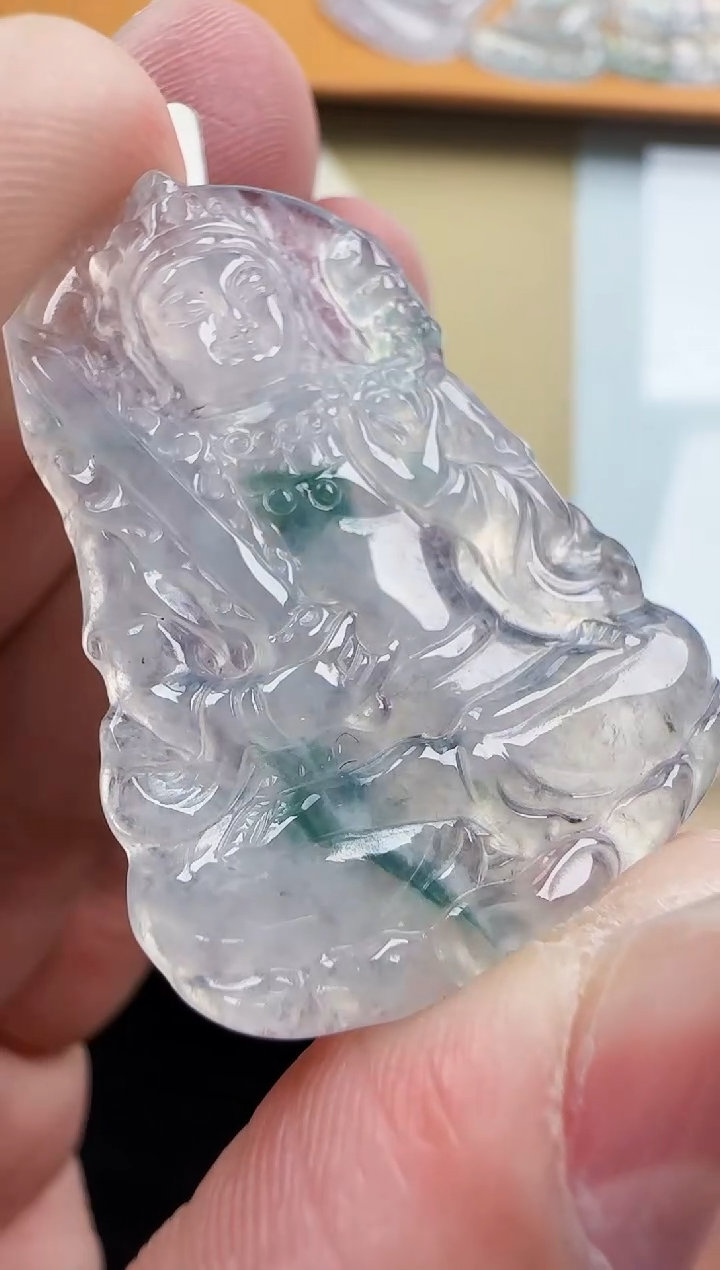 【闪购商品】翡翠颈饰未镶嵌缅甸天然翡翠