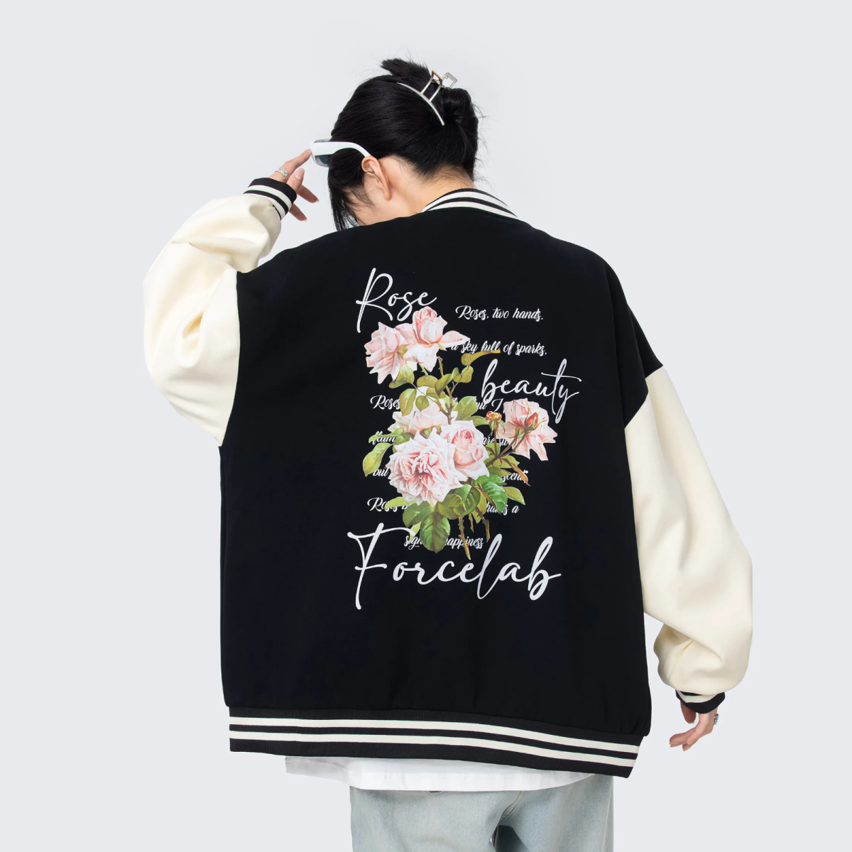 WT77春秋季棒球服外套男女ins高街潮牌韩版潮流宽松夹克