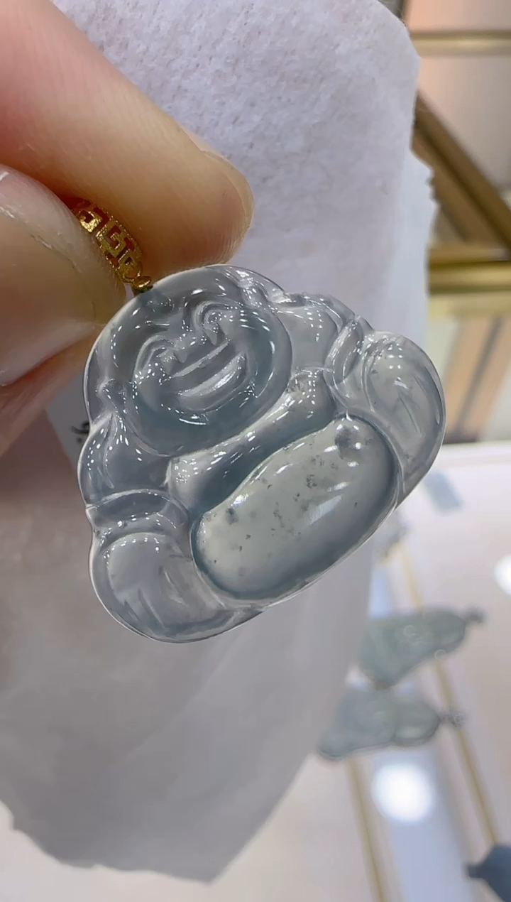 【闪购商品】翡翠吊坠(不含链)18K金镶嵌团购多样性发一件