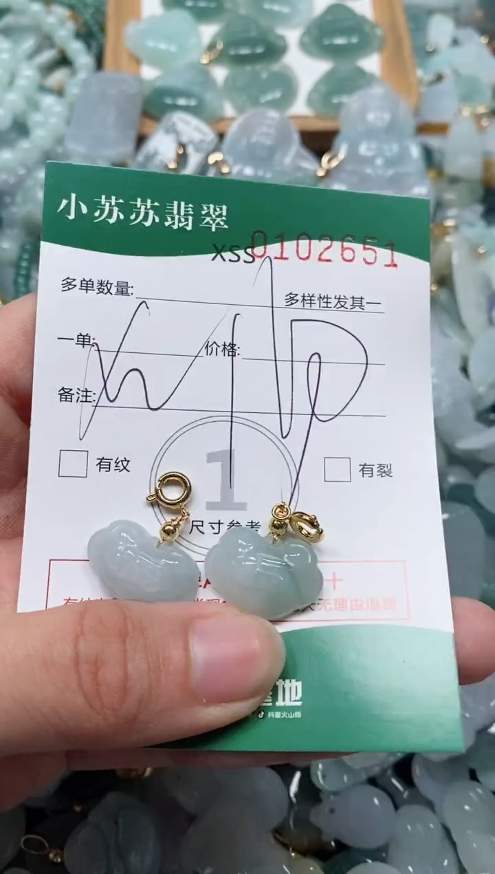 【闪购商品】翡翠颈饰未镶嵌闪购商品0102651