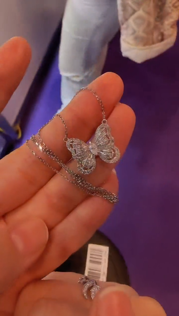 【闪购商品】钻石项链18K金镶嵌严选钻石项链