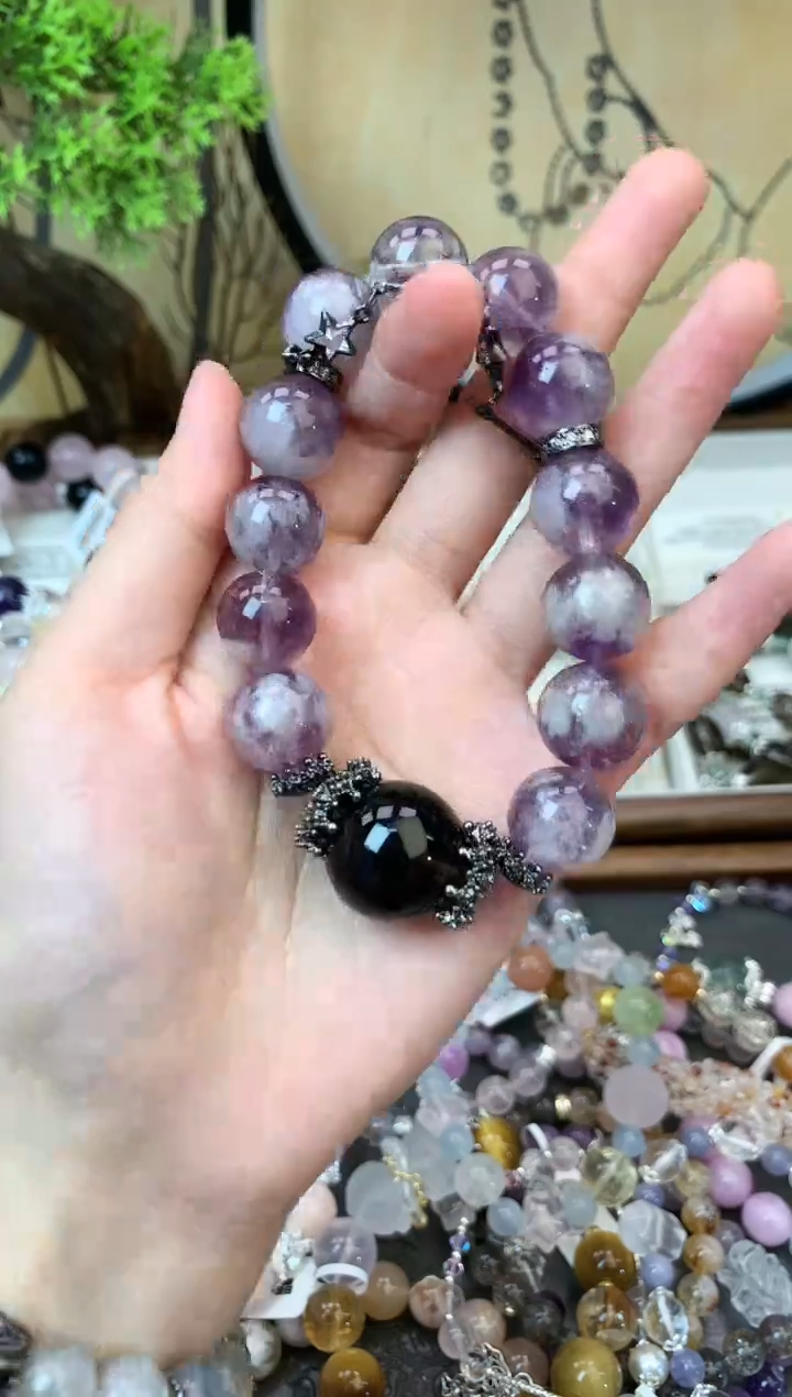【闪购商品】紫晶手链未镶嵌1419手串